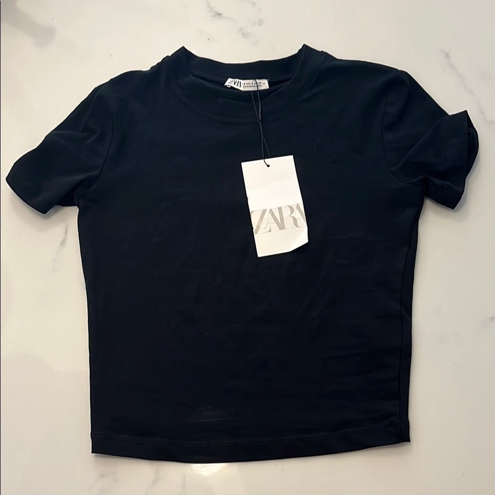 Zara Classic Black Tee